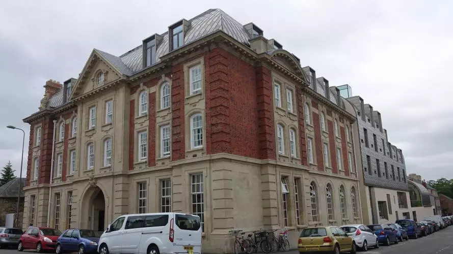 Exeter College Cohen Quad seen from Walton Street