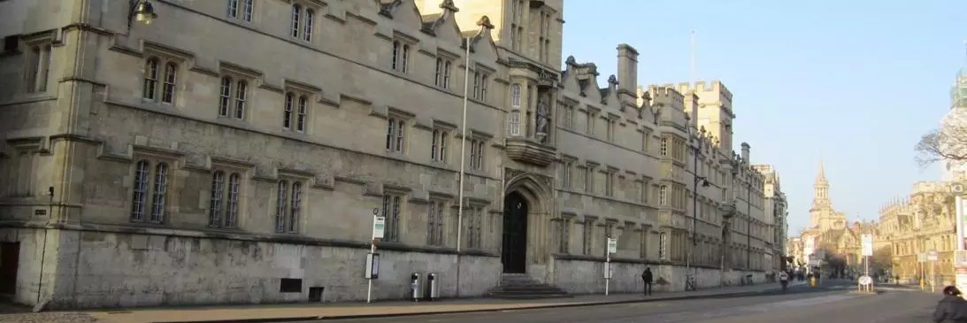 Univ today, from the High Street